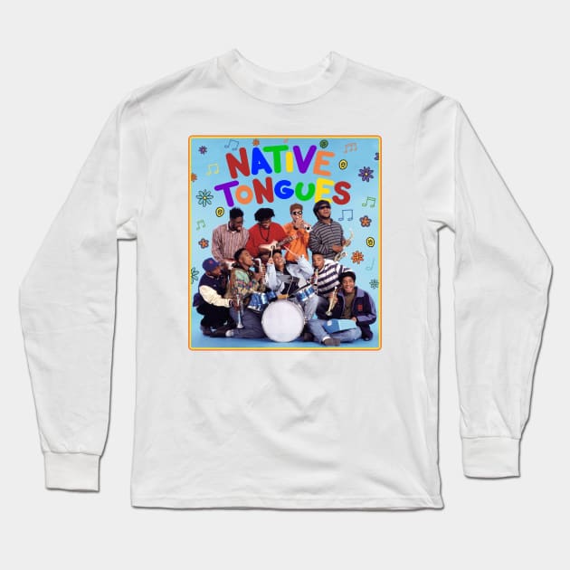 Native Tongues Long Sleeve T-Shirt by Scum & Villainy